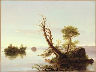 American Lake Scene, 1844